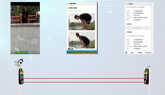 校园100%封闭化管理少不了ai电子围栏系统